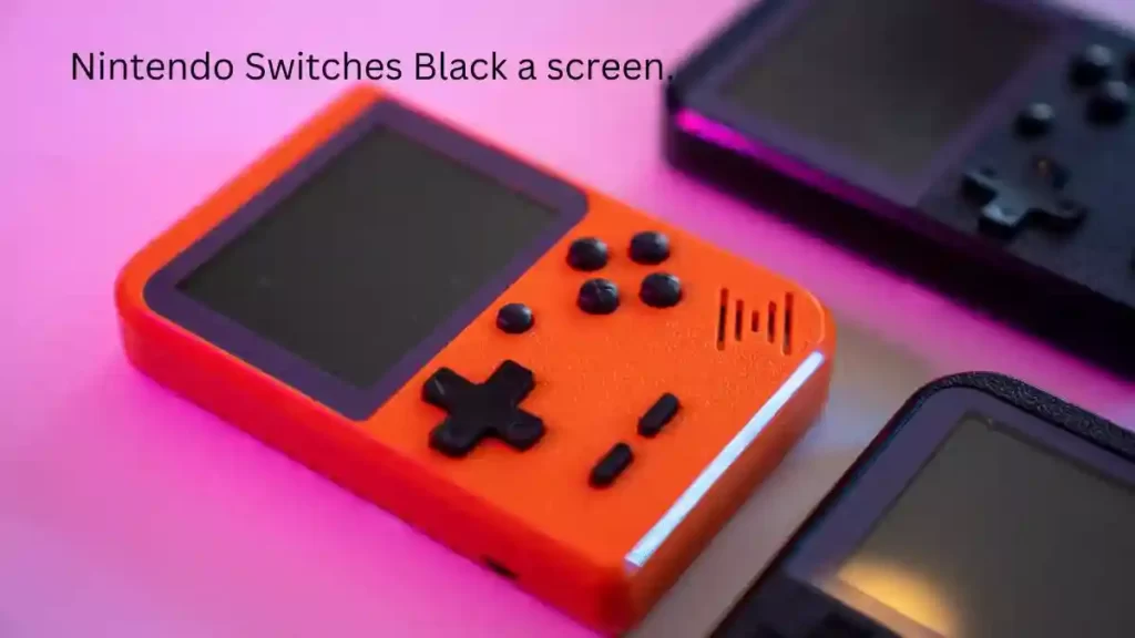 Nintendo switches black screen